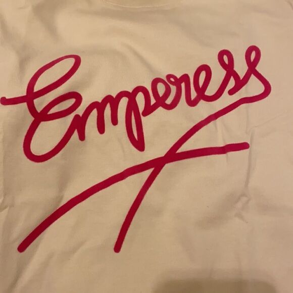 𝅺h&m t-shirt with motif at front. Size Xs. New. - Picture 3 of 8